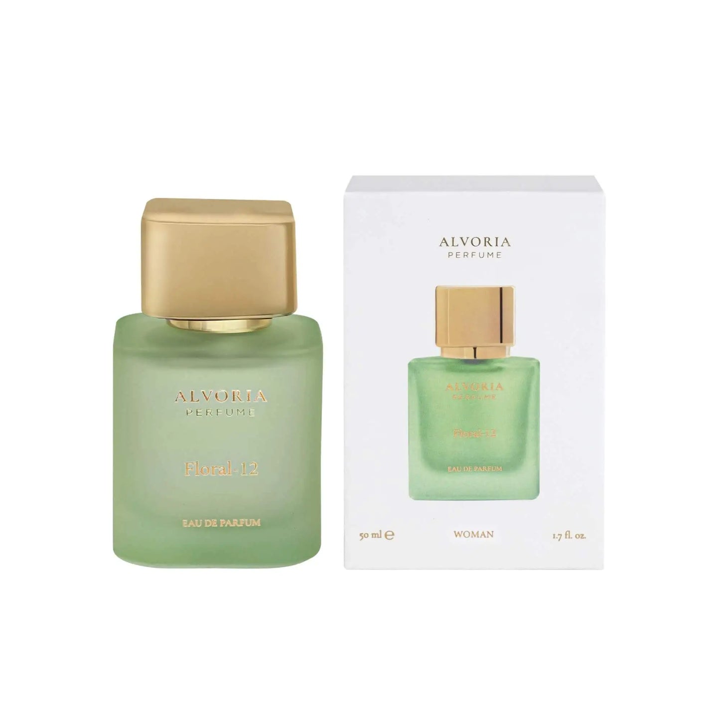 Floral 12 Premium Damenparfüm Alvoria 50ml – Blumiger Duft für Frauen