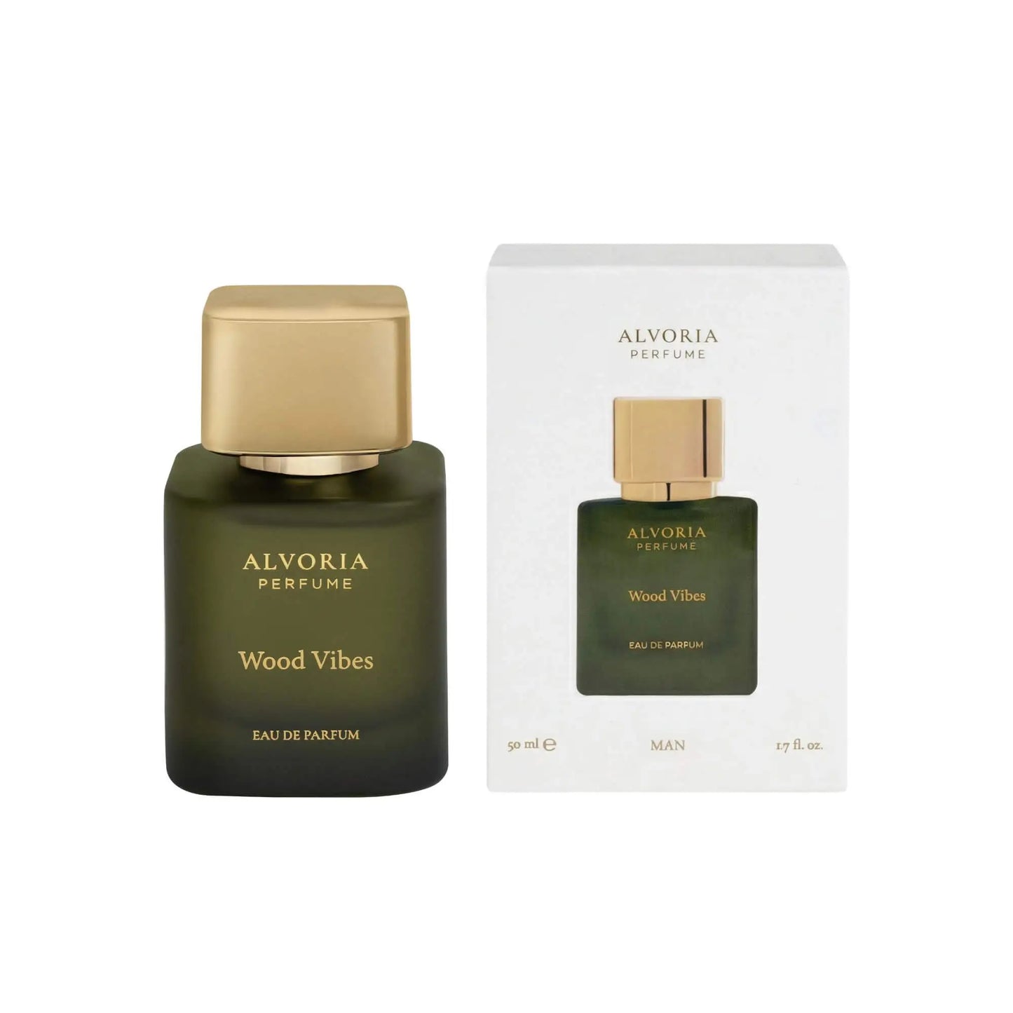 Wood Vibes Premium Herrenparfüm Alvoria 50ml – Holziger Duft für Männer