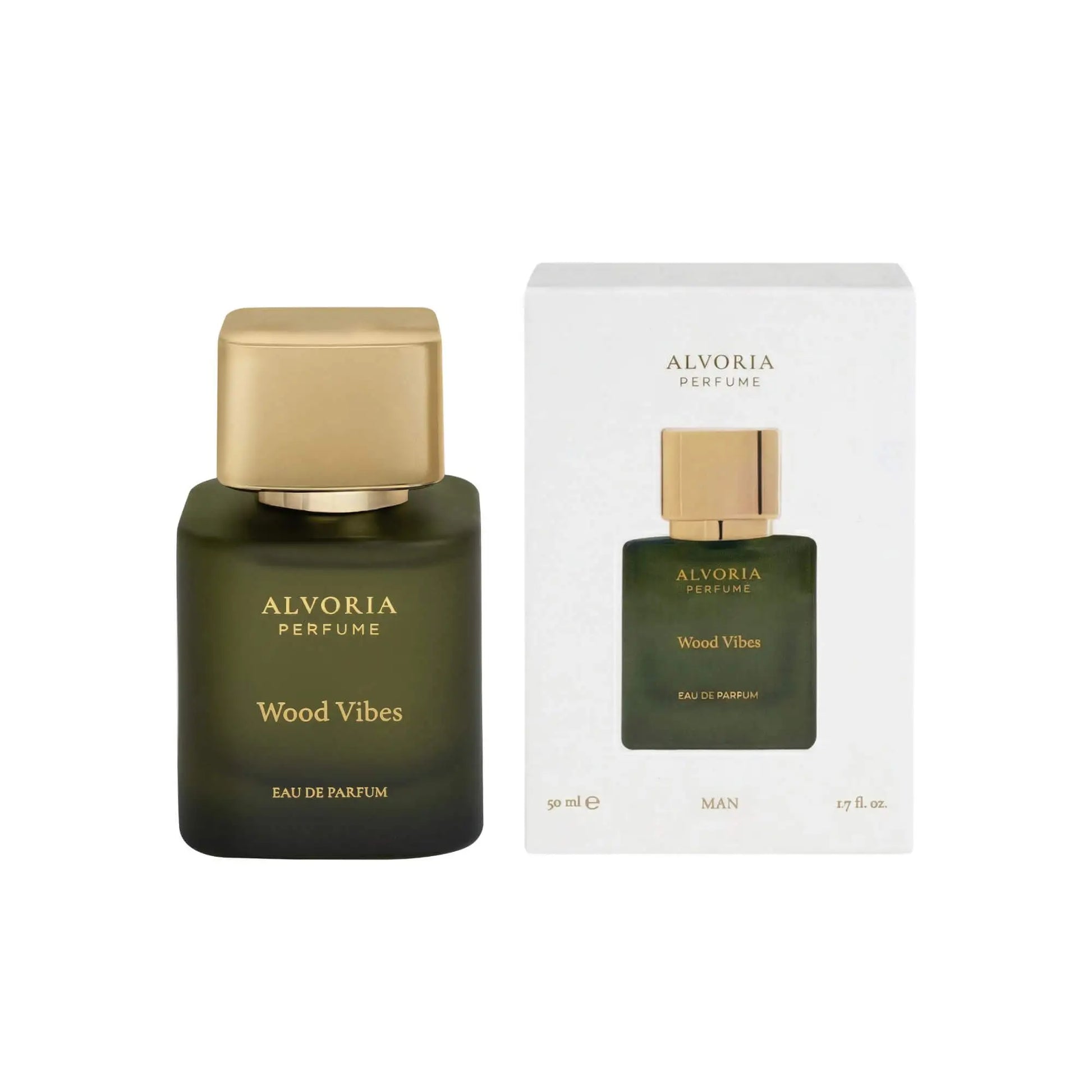 Wood Vibes Premium Herrenparfüm Alvoria 50ml – Holziger Duft für Männer