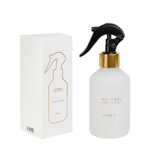 White Rose Raumspray Alvoria 250ml – Florales Rosenspray für Zuhause