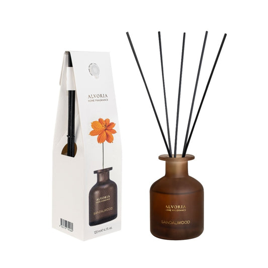 Sandalwood Raumduft Alvoria 120ml – Edler Sandelholzduft für Zuhause