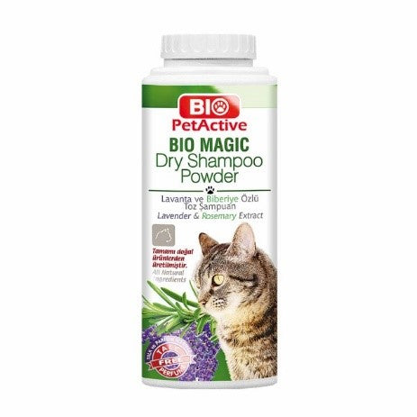 Trockenshampoo für Katzen mit Lavendel und Rosmarin 150 ml